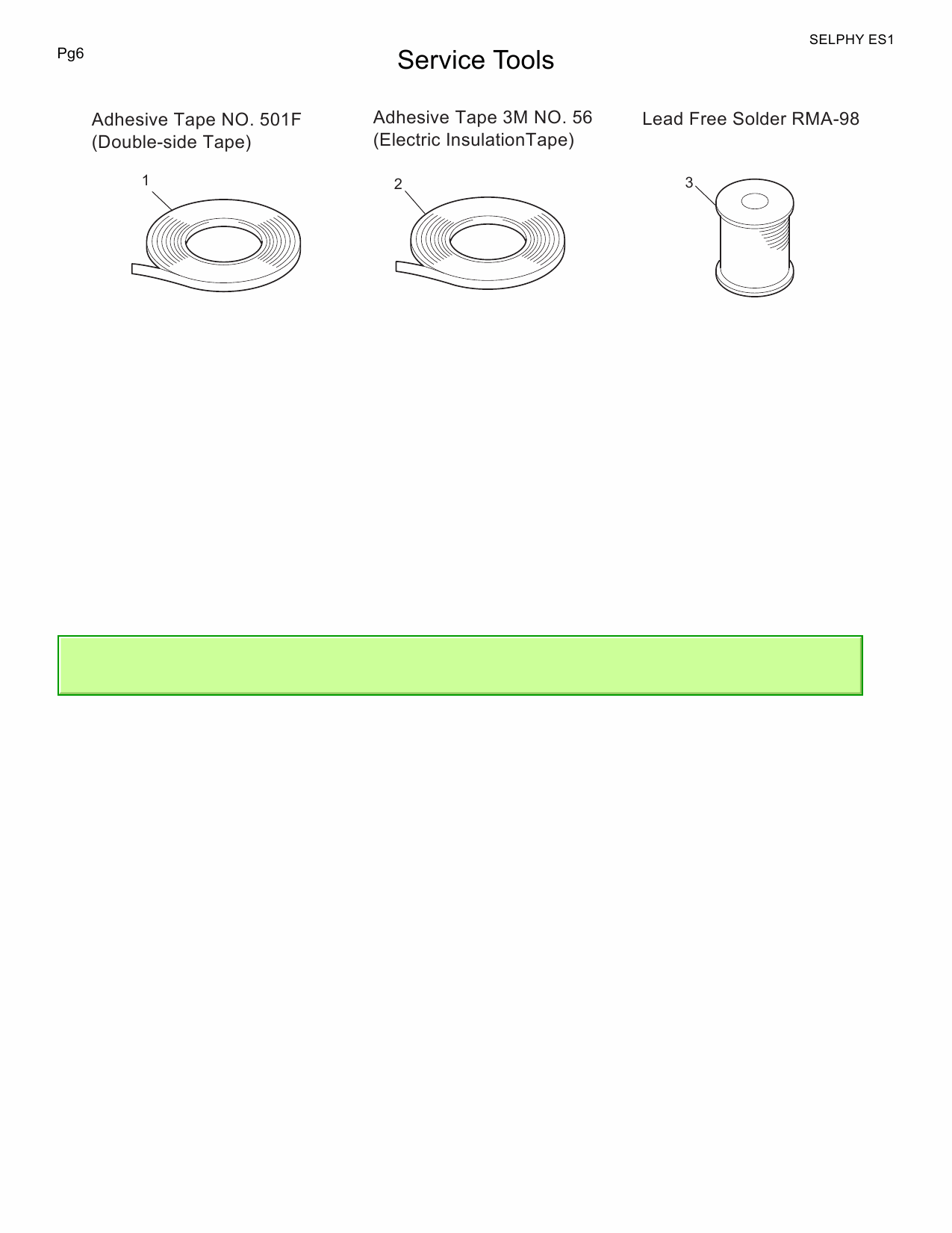 Canon SELPHY ES1 Parts Catalog Manual-6